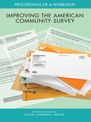 cover image of Improving the American Community Survey